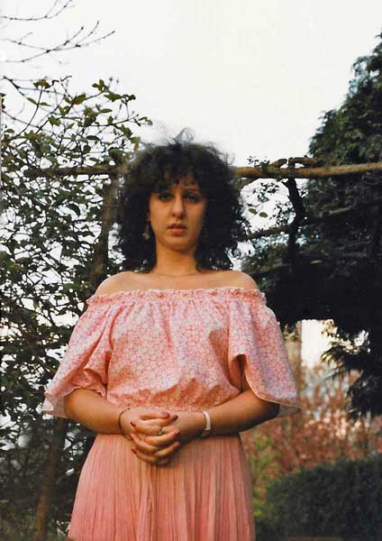 Laura at The Old School, 1985
