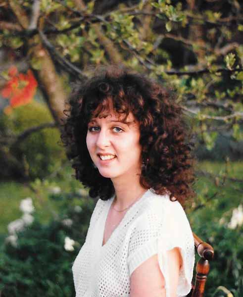 Laura at The Old School, 1985