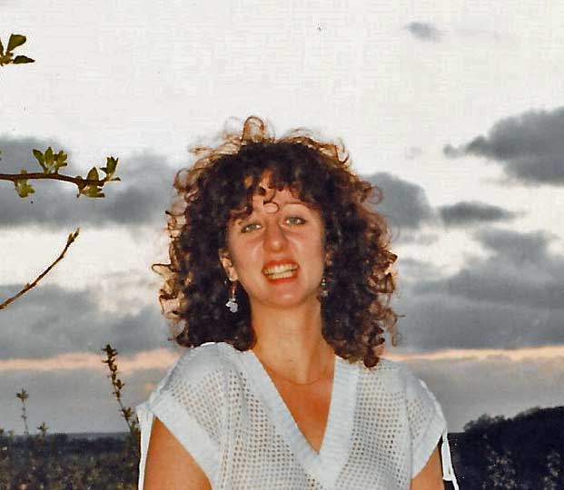 Laura at The Old School, 1985