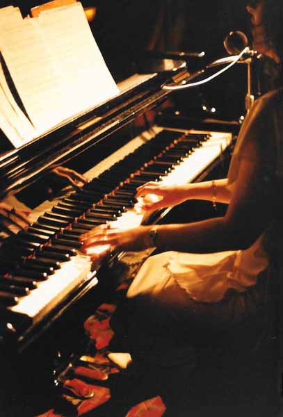 Laura at Ivories, 1985